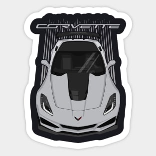 Corvette C7 ZR1 - Silver Sticker